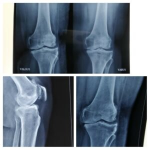 Partial Knee Replacement Surgery Xray