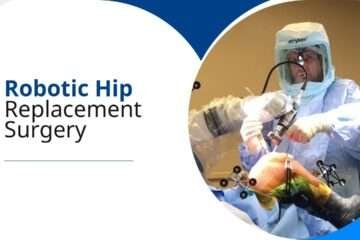 Robotic hip replacement surgery