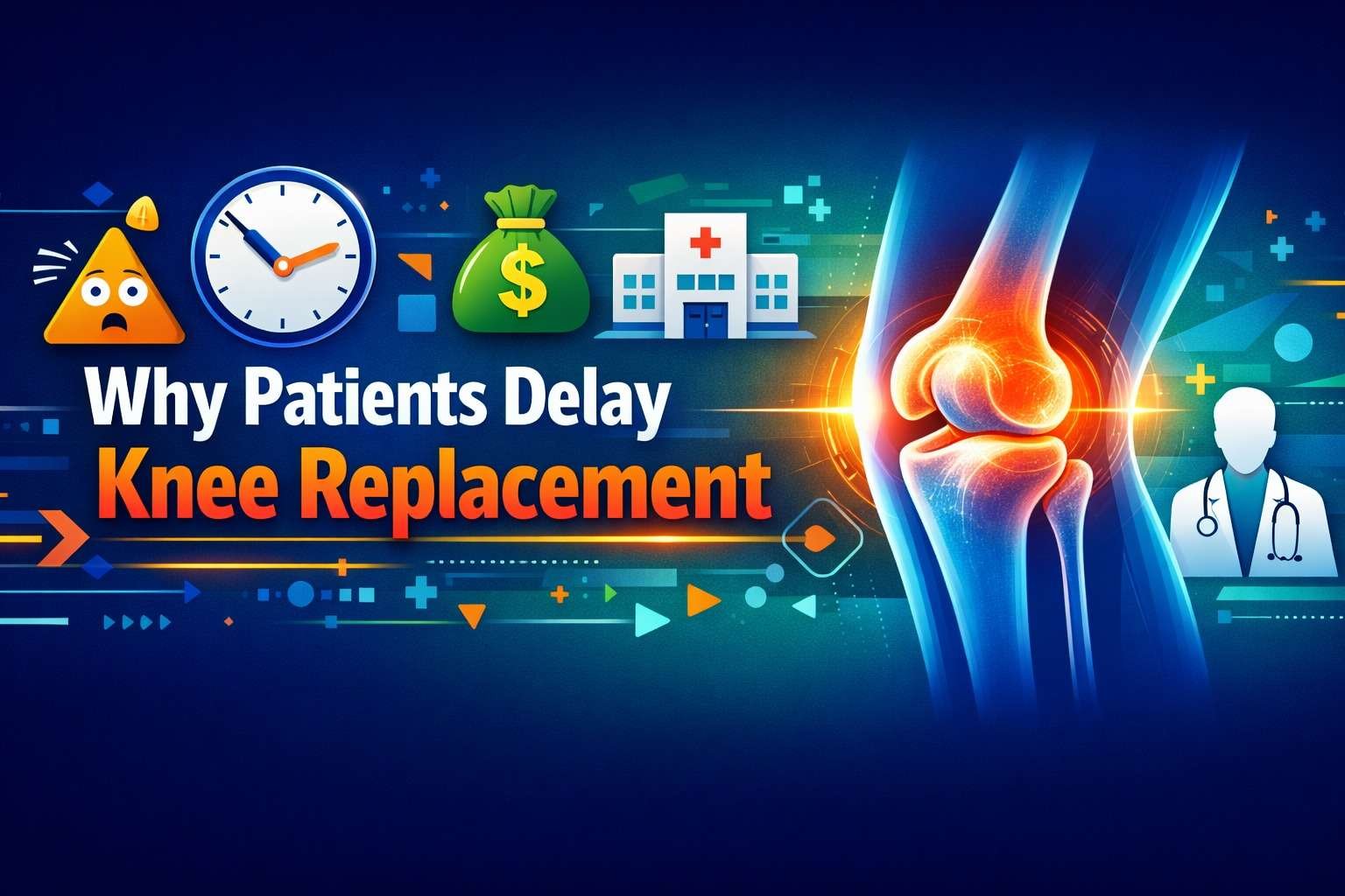 Patients Delay Knee Replacement