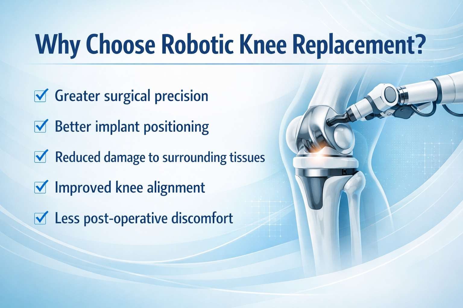 Why Choose Robotic Knee Replacement