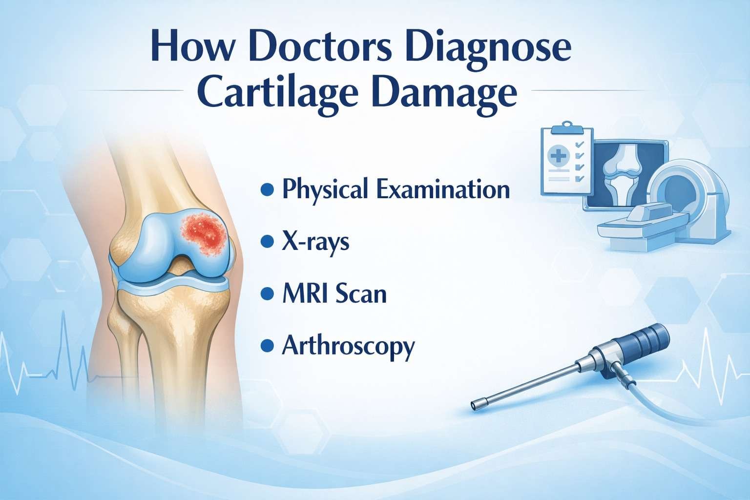 How Doctors Diagnose Cartilage Damage