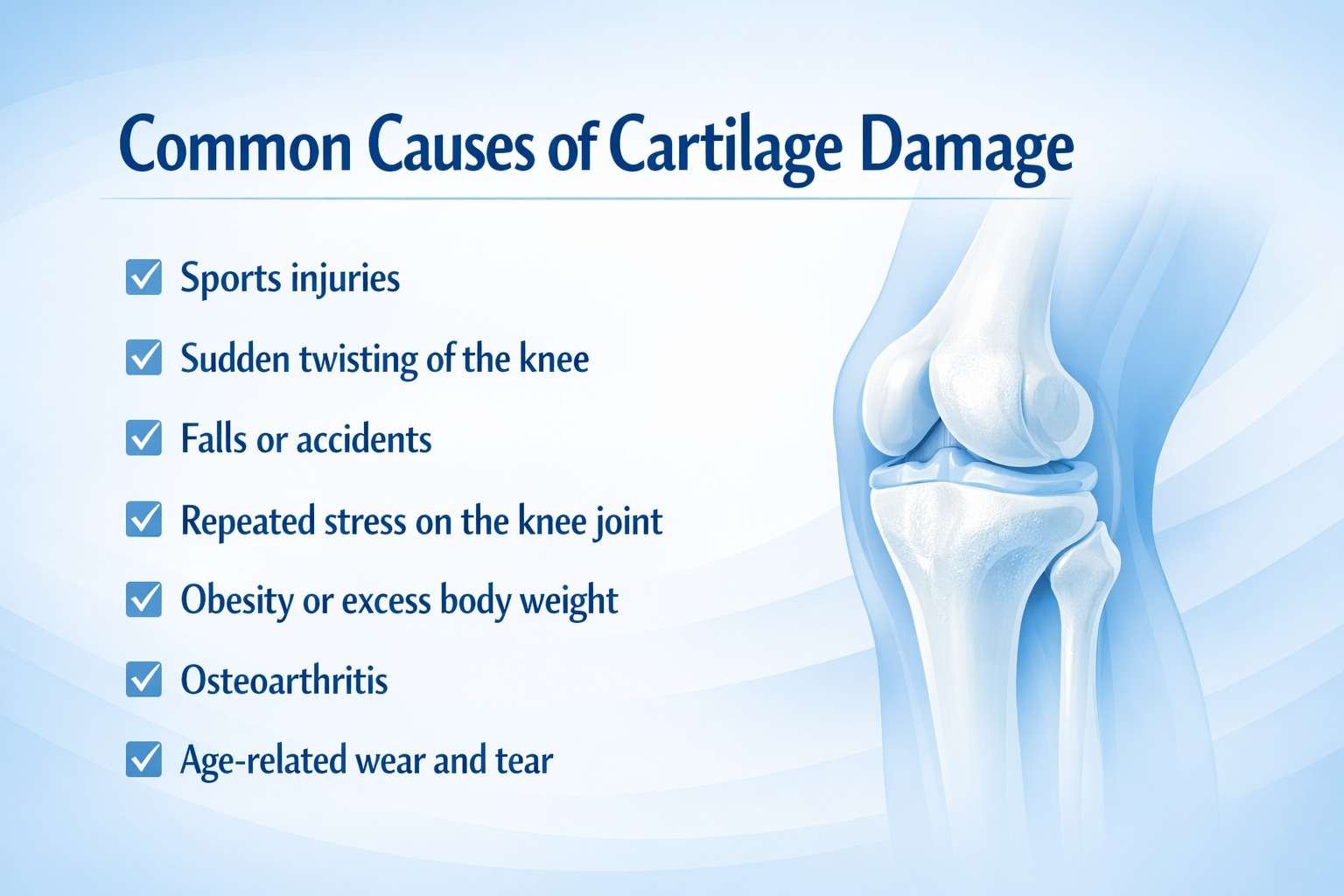 Common Causes of Cartilage Damage