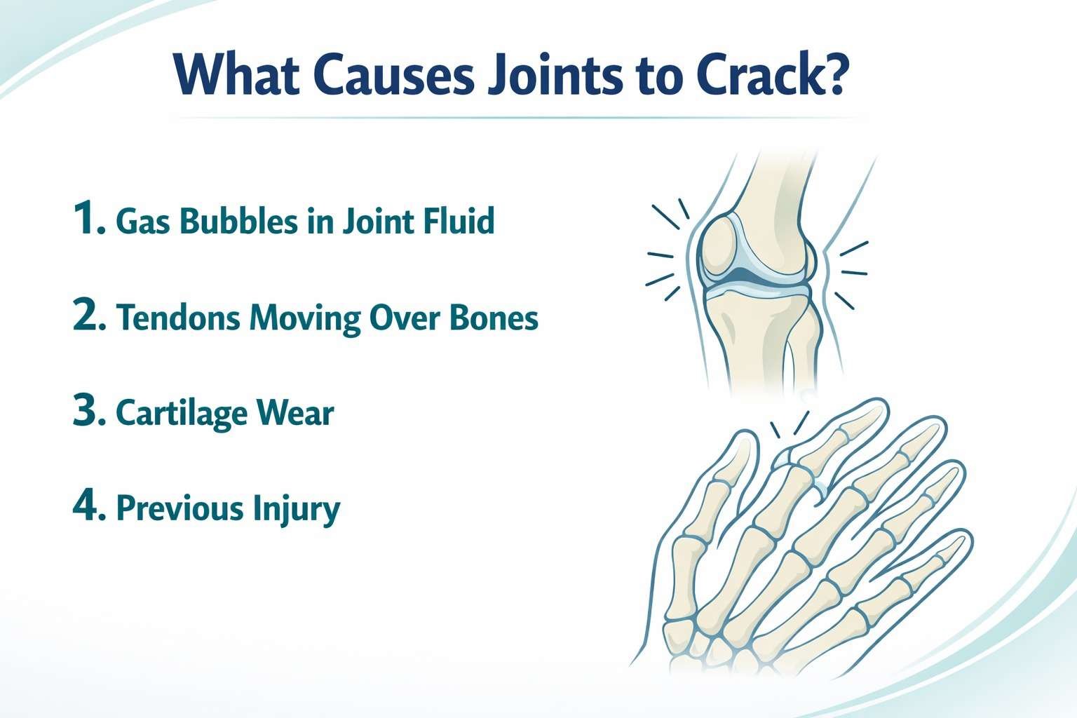Why Do Joints Crack? Should You Be Worried?