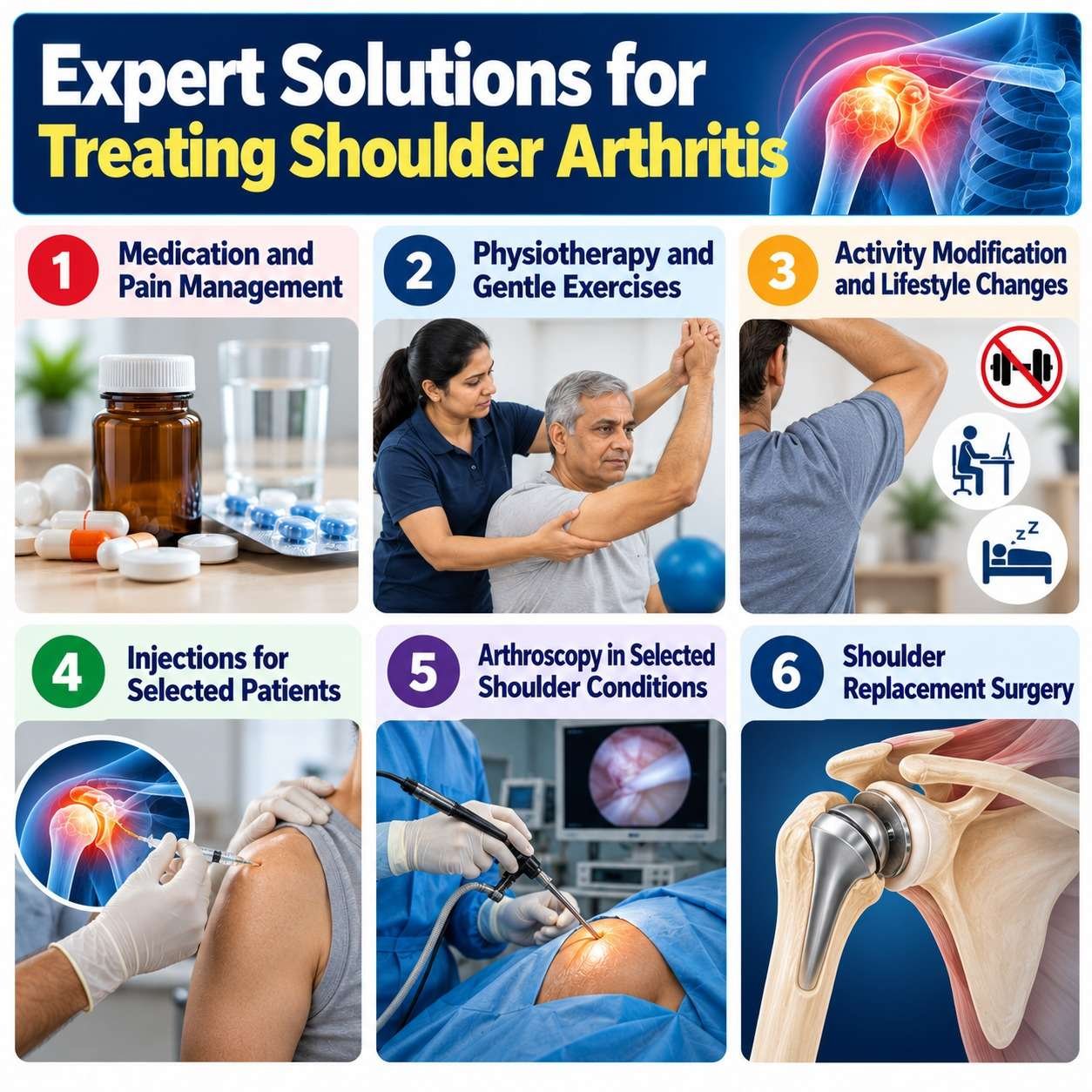 Expert Solutions for Treating Shoulder Arthritis